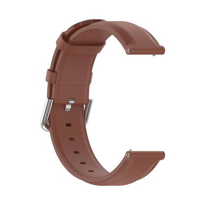 Techsuit W007PU szíj Huawei Watch / Xiaomi Watch sorozathoz, Barna
