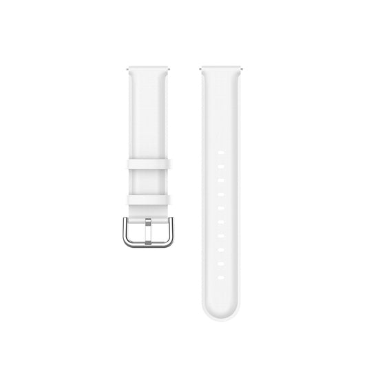 Techsuit W007PU szíj Samsung Galaxy Watch / Huawei Watch sorozathoz, 22mm, Fehér