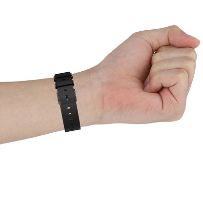 Techsuit W007PU szíj Samsung Galaxy Watch / Huawei Watch sorozathoz, 22mm, Fehér