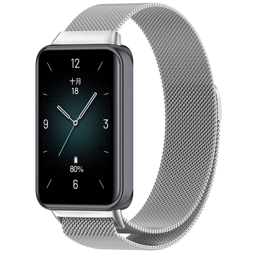 Techsuit W009 szíj az Honor Band 9-hez, Ezüst