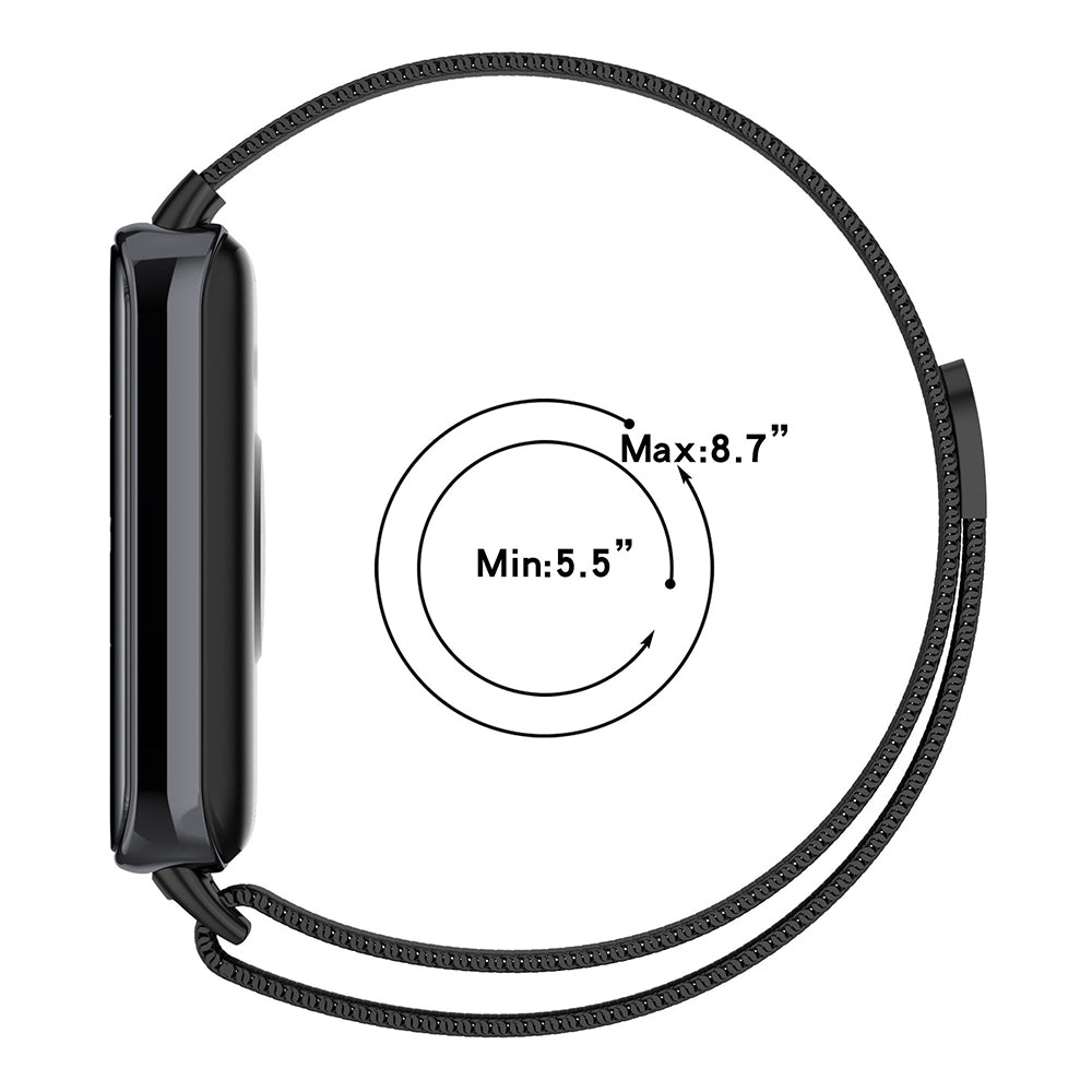 Techsuit W009 szíj az Honor Band 9-hez, Ezüst
