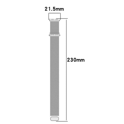 Techsuit W009 szíj Honor Band 9-hez, Arany Rózsaszín