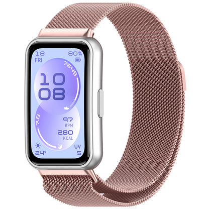Techsuit W009 szíj Huawei Band 11 / 11 Pro-hoz, Rózsaszín