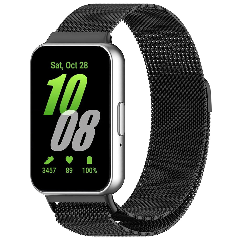 Techsuit W009 szíj Samsung Galaxy Fit3 R39M-hez, fekete