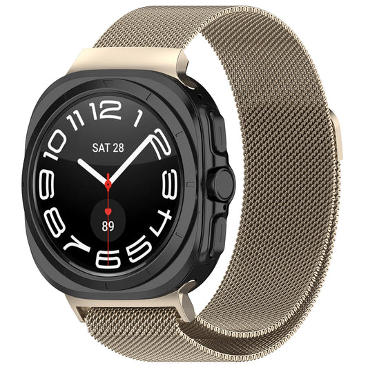 Techsuit W009 szíj Samsung Galaxy Watch Ultra órához, Bézs