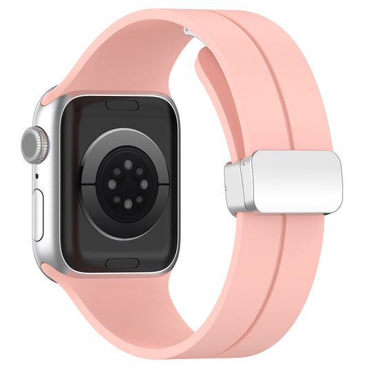Techsuit W011 szíj Apple Watch 41mm / 40mm / 38mm sorozathoz, rózsaszín