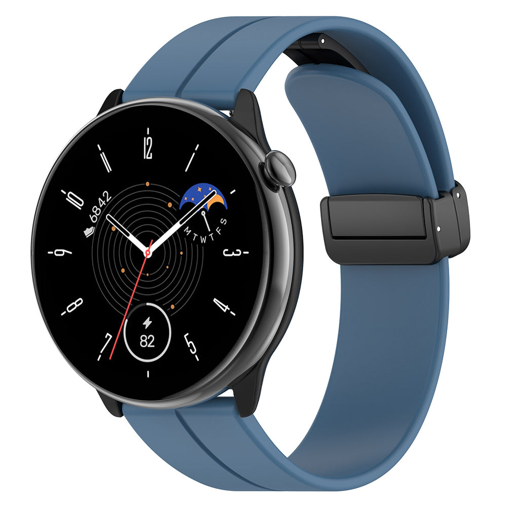 Techsuit W011 szíj Huawei Watch / Garmin Watch sorozathoz, 18mm, Kék