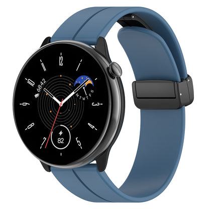 Techsuit W011 szíj Huawei Watch / Garmin Watch sorozathoz, 18mm, Kék