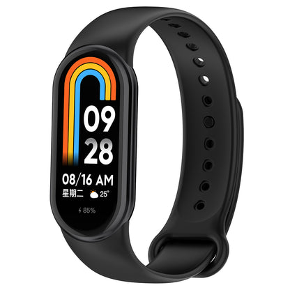 Techsuit W014 szíj Xiaomi Smart Band 9 / 8-hoz, Fekete