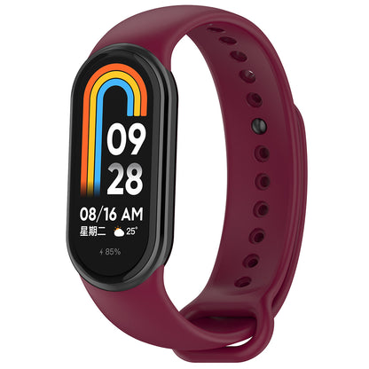 Techsuit W014 szíj Xiaomi Smart Band 9 / 8-hoz, Sötétvörös