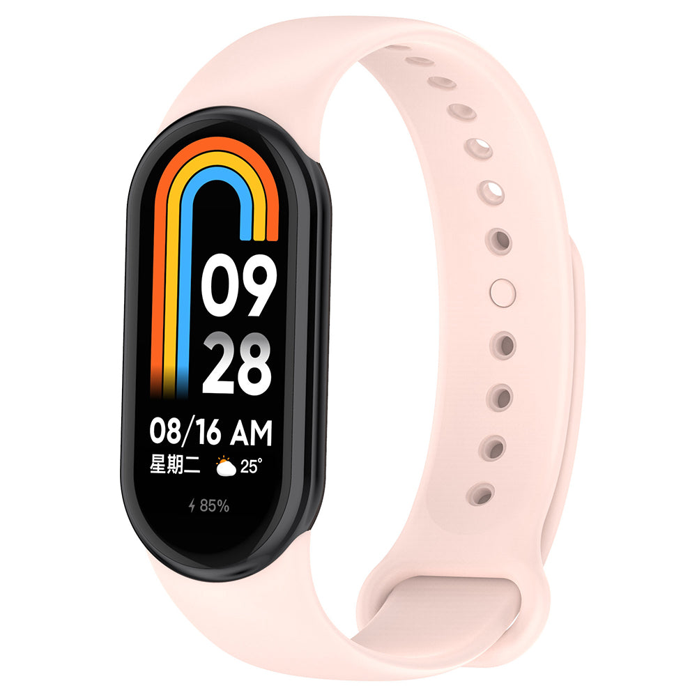Techsuit W014 szíj Xiaomi Smart Band 9 / 8-hez, Rózsaszín