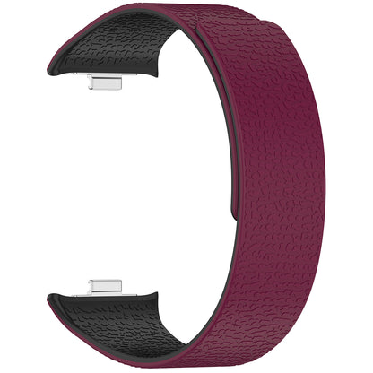 Techsuit W016 szíj Xiaomi Smart Band / Watch sorozathoz, Fekete Cseresznye