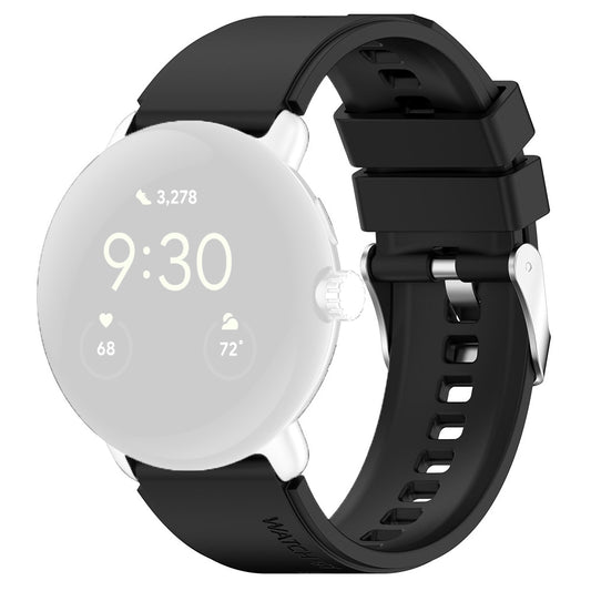 Techsuit W026 szíj Huawei Watch / Xiaomi Watch Series-hez, 22mm, Fekete