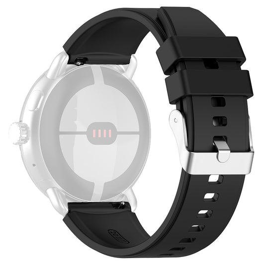 Techsuit W026 szíj Huawei Watch / Xiaomi Watch Series-hez, 22mm, Fekete