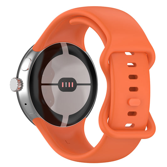 Techsuit W031 szíj Google Pixel Watch 4 41mm / Watch 3 41mm / Watch 2 / Watch számára, narancssárga