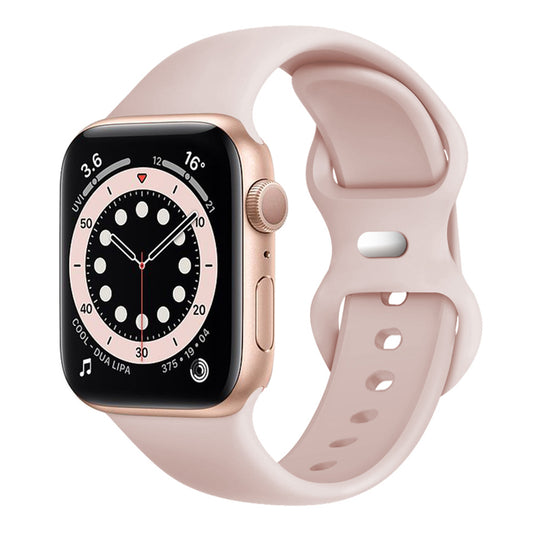 Techsuit W031 szíj Apple Watch 42mm / 41mm / 40mm / 38mm sorozathoz, Halvány Rózsaszín