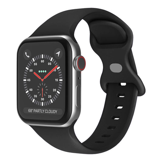 Techsuit W031 szíj Apple Watch 42mm / 41mm / 40mm / 38mm sorozathoz, Fekete