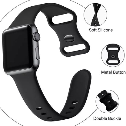 Techsuit W031 szíj Apple Watch 49mm / 46mm / 45mm / 44mm / 42mm sorozathoz, Szürke