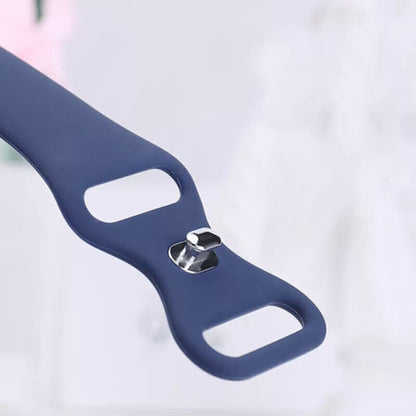 Techsuit W031 szíj Apple Watch 49mm / 46mm / 45mm / 44mm / 42mm sorozathoz, Sötétlila