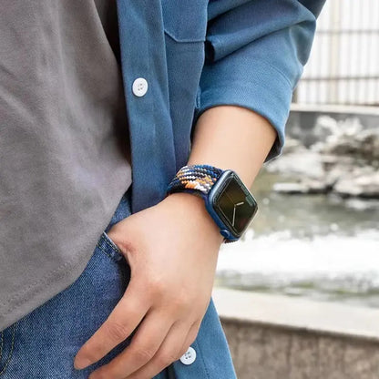 Techsuit W032 szíj Apple Watch 49mm / 46mm / 45mm / 44mm / 42mm sorozathoz, bézs
