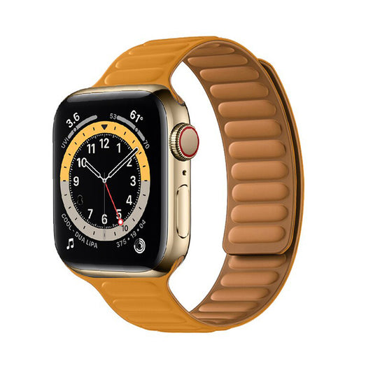 Techsuit W035 szíj Apple Watch 42mm / 41mm / 40mm / 38mm sorozathoz, Narancssárga