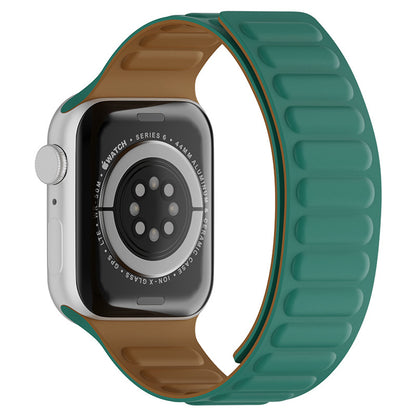 Techsuit W035 szíj Apple Watch 49mm / 46mm / 45mm / 44mm / 42mm sorozathoz, Türkiz