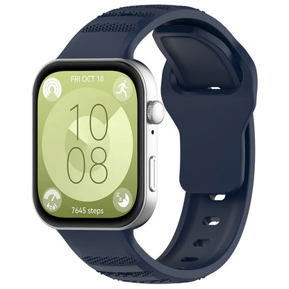 Techsuit W050 szíj Huawei Watch Fit 4 Pro / Watch Fit 4 / Watch Fit 3 órákhoz, Kék