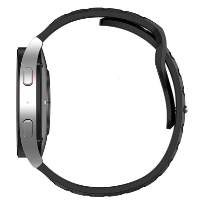 Techsuit W050 szíj Samsung Galaxy Watch / Huawei Watch sorozathoz, Narancssárga Bézs