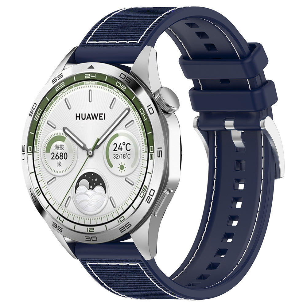 Techsuit W051 szíj Huawei Watch / Xiaomi Watch sorozathoz, 22mm, sötétkék