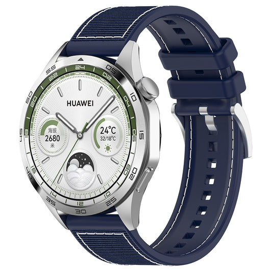 Techsuit W051 szíj Huawei Watch / Xiaomi Watch sorozathoz, 22mm, sötétkék