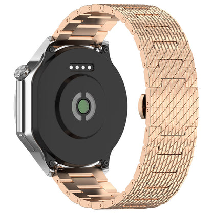 Techsuit W052 szíj Samsung Galaxy Watch / Huawei Watch sorozathoz, 20mm, aranyrózsaszín