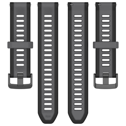 Techsuit W053 szíj Huawei Watch / Garmin Watch sorozathoz, 18mm, Fehér