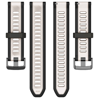 Techsuit W053 szíj Huawei Watch / Garmin Watch sorozathoz, 18mm, Bézs