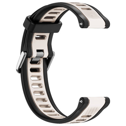 Techsuit W053 szíj Samsung Galaxy Watch / Huawei Watch sorozathoz, 20mm, Bézs