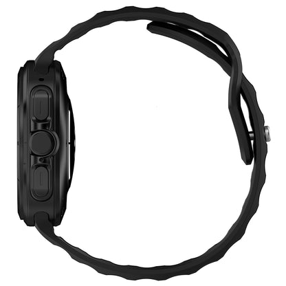 Techsuit W055 szíj Samsung Galaxy Watch Ultra órához, Fekete