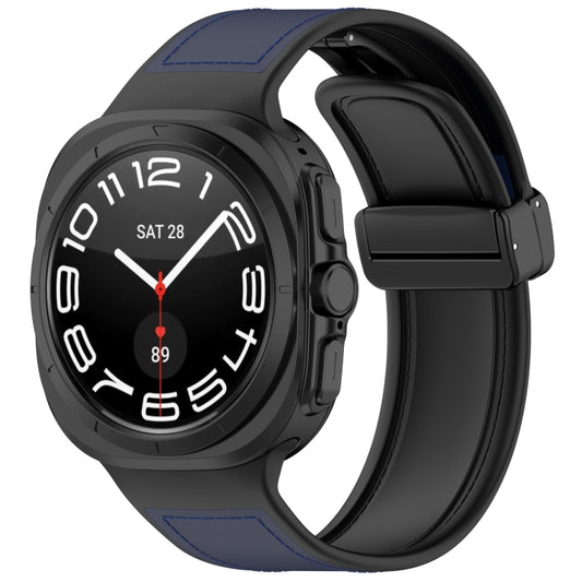 Techsuit W056 szíj Samsung Galaxy Watch Ultra-hoz, Tengerészkék