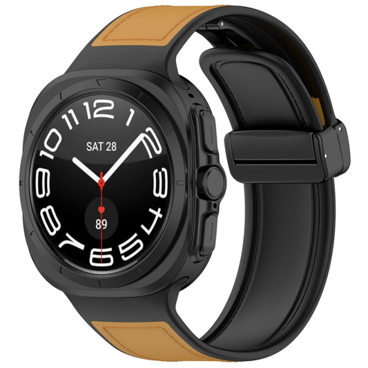 Techsuit W056 szíj Samsung Galaxy Watch Ultra órához, Barna