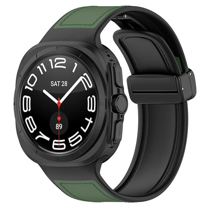 Techsuit W056 szíj Samsung Galaxy Watch Ultra-hoz, Zöld
