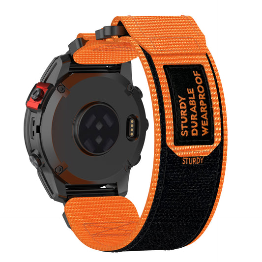 Techsuit W057 szíj Garmin Instinct / Approach / Fenix órasorozathoz, 20mm, Narancssárga