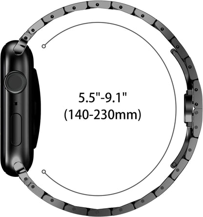 Techsuit W063 szíj Apple Watch 49mm / 46mm / 45mm / 44mm / 42mm sorozathoz, Ezüst