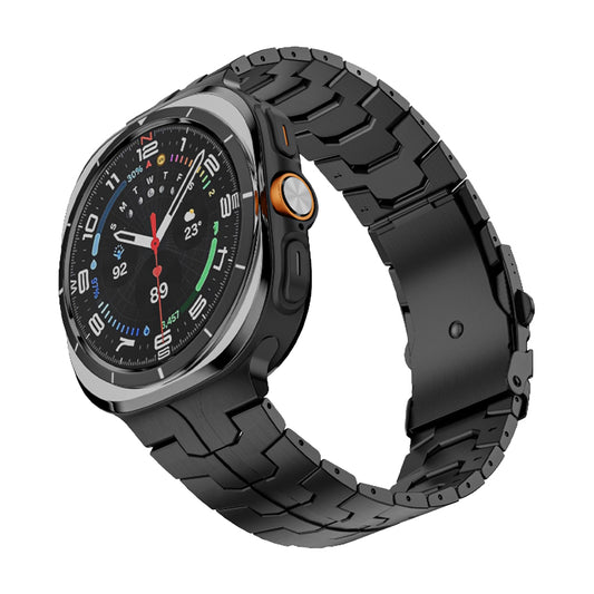 Techsuit W063 szíj Samsung Galaxy Watch Ultra órához, Fekete