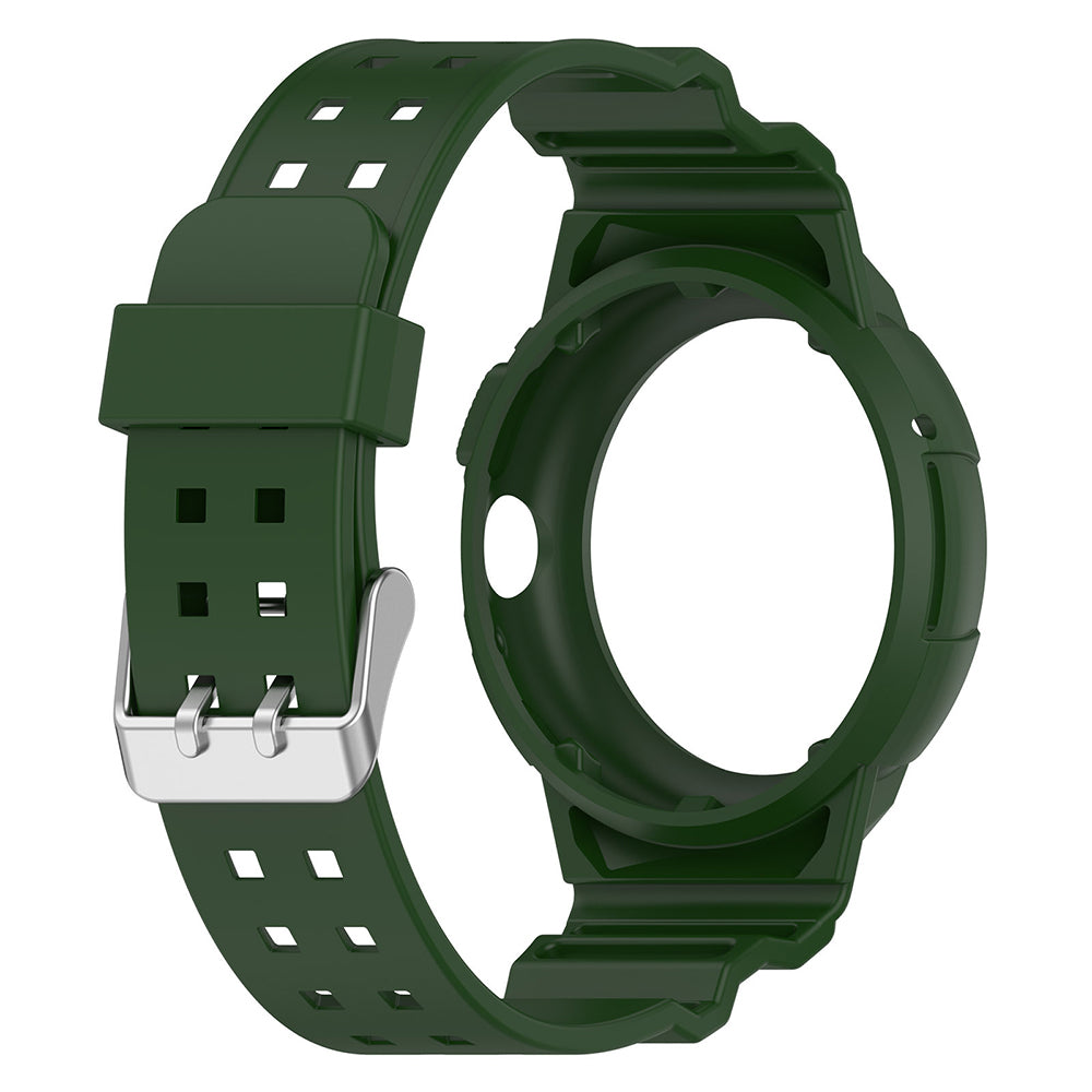 Techsuit W065 szíj a Google Pixel Watch 3 41mm / Watch 2 / Watch számára, Zöld