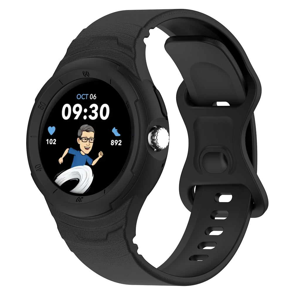 Techsuit W066 szíj Google Pixel Watch 3 41mm / Watch 2 / Watch, Fekete