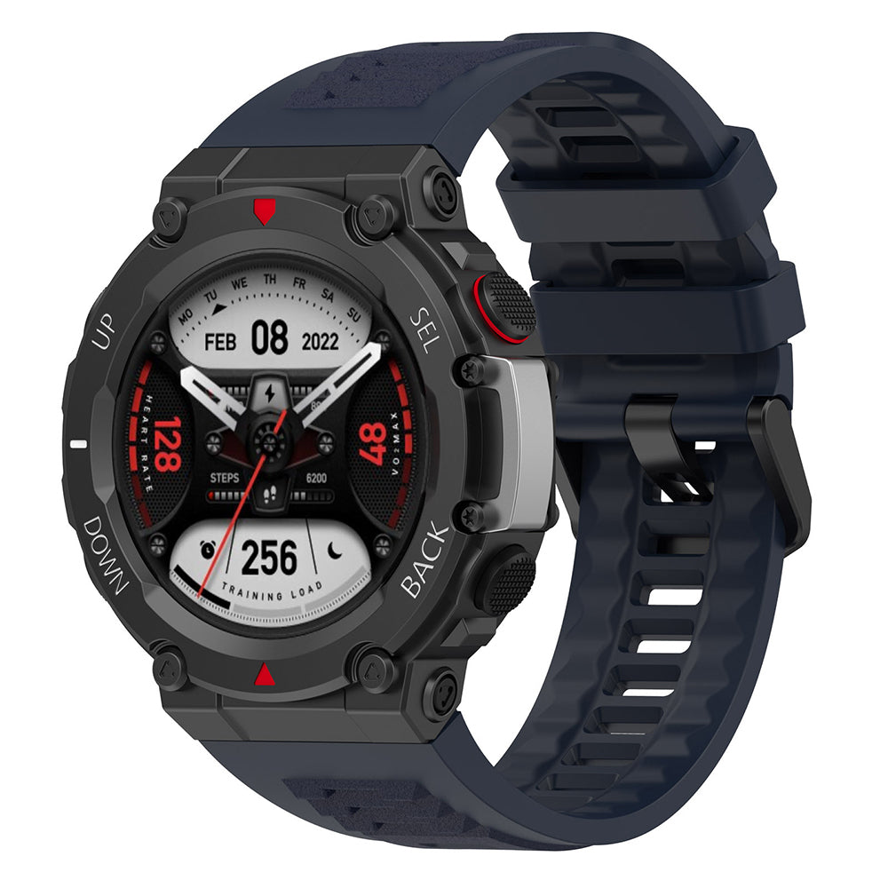 Techsuit W067 szíj az Amazfit T-Rex 2-hez, Tengerészkék