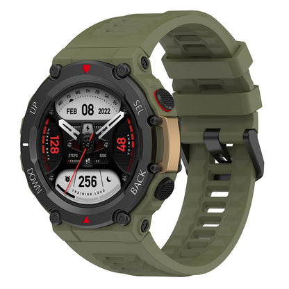 Techsuit W067 szíj az Amazfit T-Rex 2-höz, Sötétzöld
