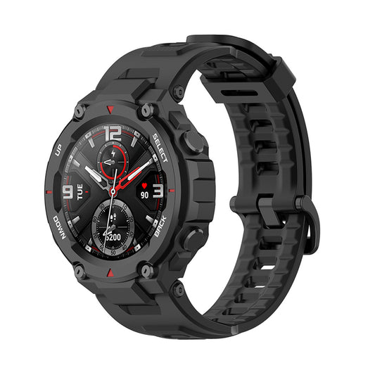 Techsuit W067 szíj az Amazfit T-Rex Pro / T-Rex órához, Fekete