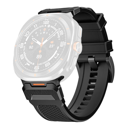 Techsuit W068 szíj Samsung Galaxy Watch Ultra órához, Fekete
