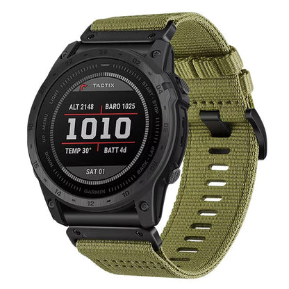 Techsuit W070 szíj Garmin Watch Fenix / Forerunner sorozathoz, 22mm, Zöld