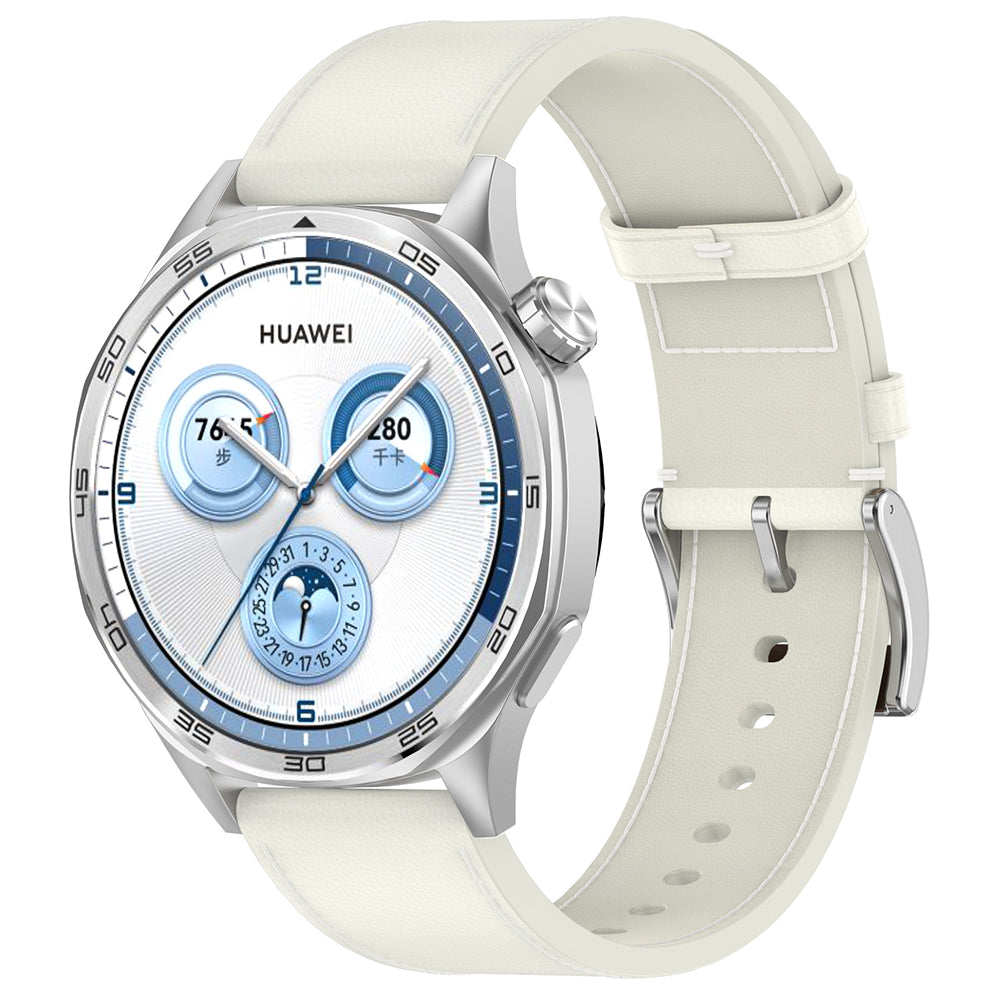 Techsuit W073 szíj Samsung Galaxy Watch Series-hez, 20mm, Fehér