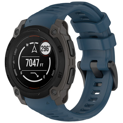 Techsuit W076 Strap for Garmin Instinct E 40mm, Navy Blue